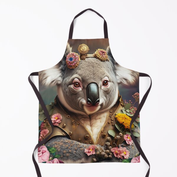 Item preview, Steampunk koala portrait designed and sold by koalas1414.