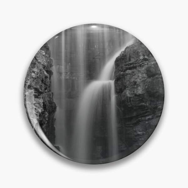 Item preview, Peace At Indian Cliff Grayscale designed and sold by mljdwhite.