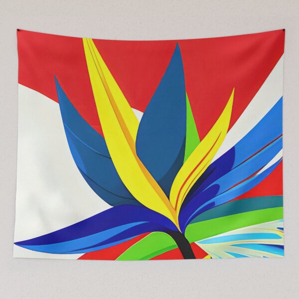 Item preview, Bird of Paradise, AI Art, Boho Botanical Art designed and sold by casaai.
