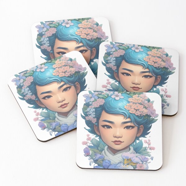 Item preview, Charming Sophistication - Celebrating the Allure of Asian Girls with Short Hair designed and sold by DimHel2.