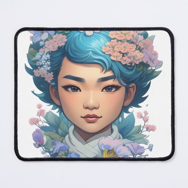 Item preview, Charming Sophistication - Celebrating the Allure of Asian Girls with Short Hair designed and sold by DimHel2.