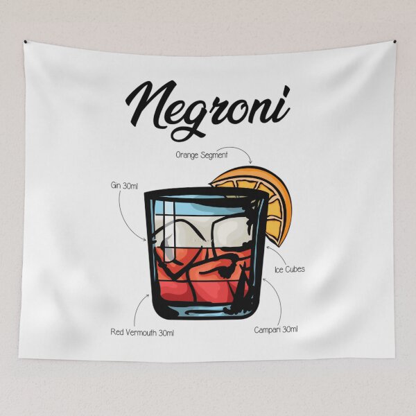 Item preview, Negroni Cocktail Recipe   	 designed and sold by iuimzlirn40.