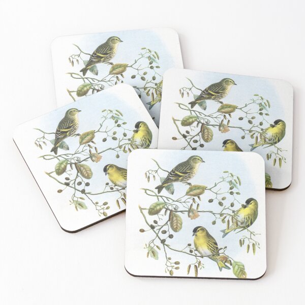 Item preview, Siskins On Alder. John Gould's Bird's. designed and sold by mindwarp2000.