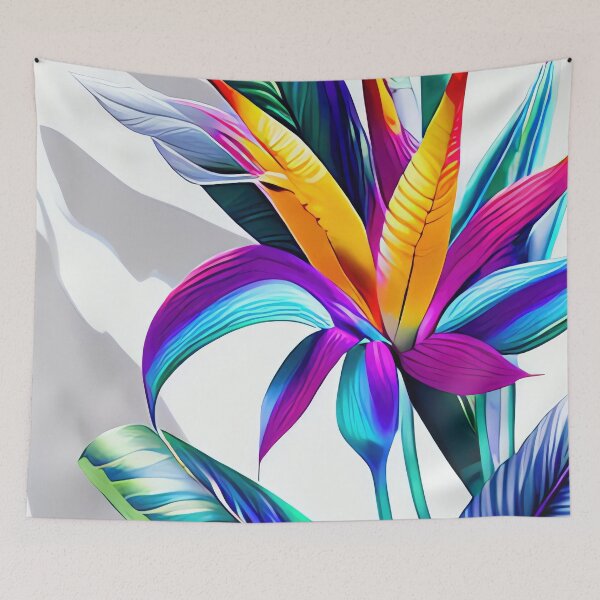 Item preview, Bird of Paradise, AI Art, Boho Botanical Art designed and sold by casaai.