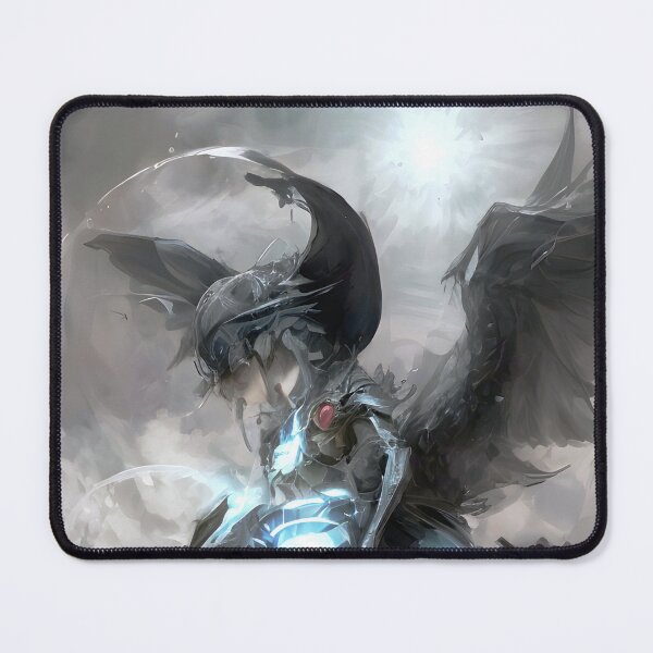 Item preview, MistHaven Foggy Monster - The Sun's Last Glimpse Confrontation in the Desolate Wasteland designed and sold by IsdinMisthaven.