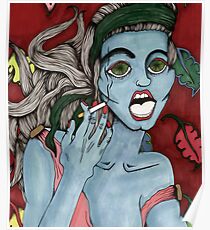 Creature in pub Poster