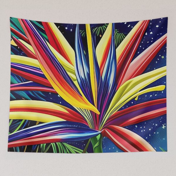 Item preview, Bird of Paradise, AI Art, Boho Botanical Art designed and sold by casaai.