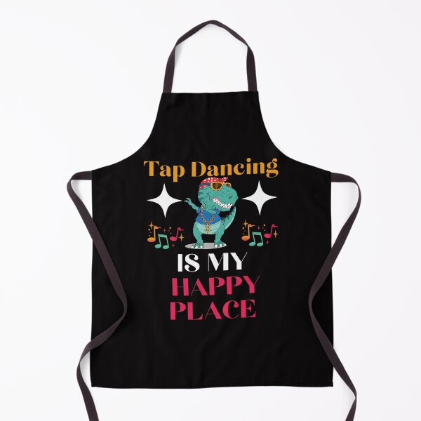 Item preview, Tap Dancing Is My Happy Place Dinosaur Dancing Buck and Wing designed and sold by MagicSD Designs.