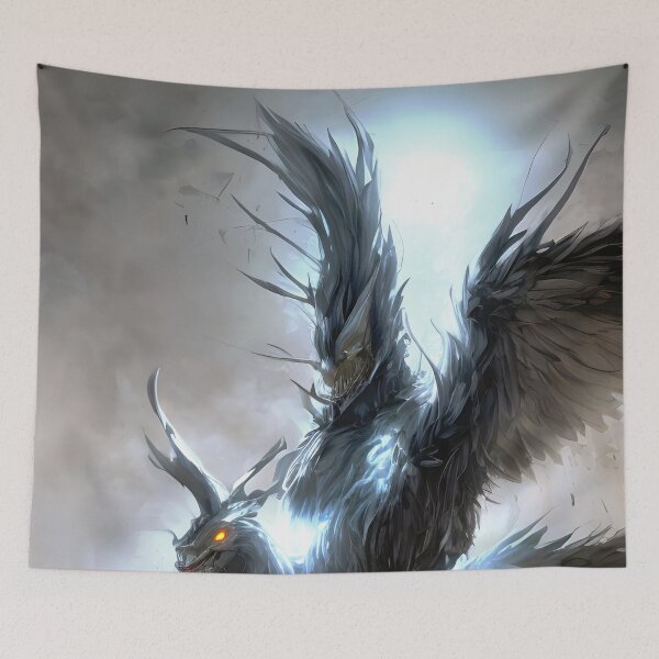 Item preview, MistHaven Foggy Monster - Veiled in Mystery A Fight for Survival designed and sold by IsdinMisthaven.