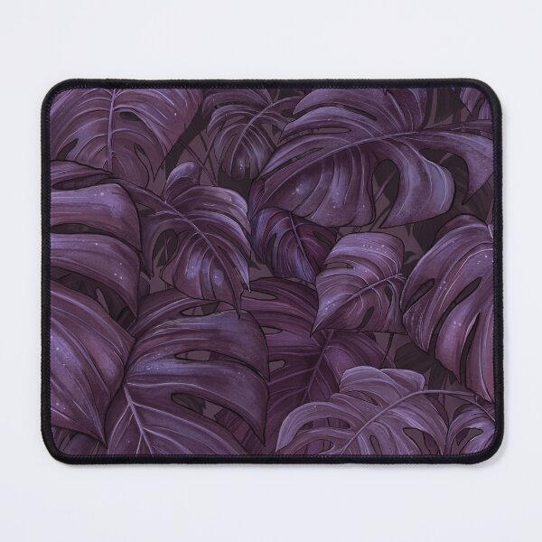 Item preview, Purple Monstera Leaves designed and sold by Marcia and Ron Stacy Studios.