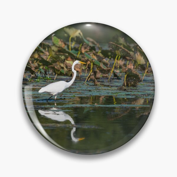Item preview, White Egret Reflection designed and sold by mljdwhite.
