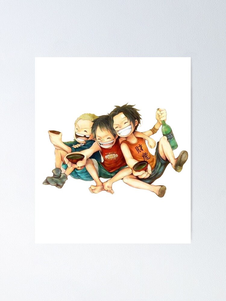 Poster One Piece - Ace Sabo Luffy  Wall Art, Gifts & Merchandise