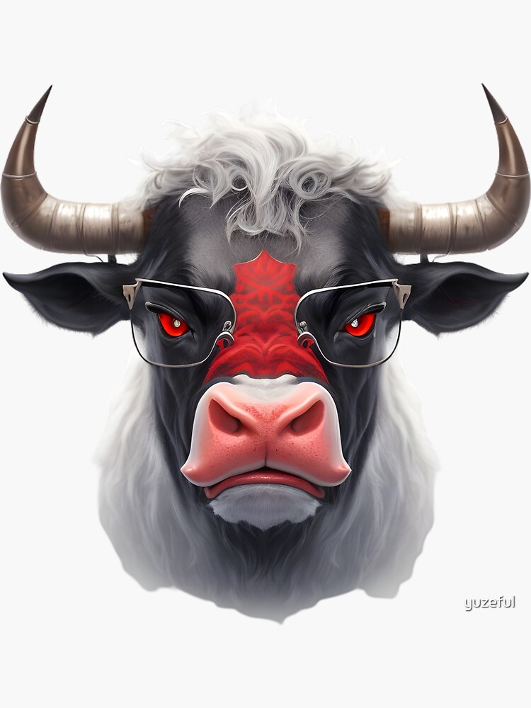 real angry bull