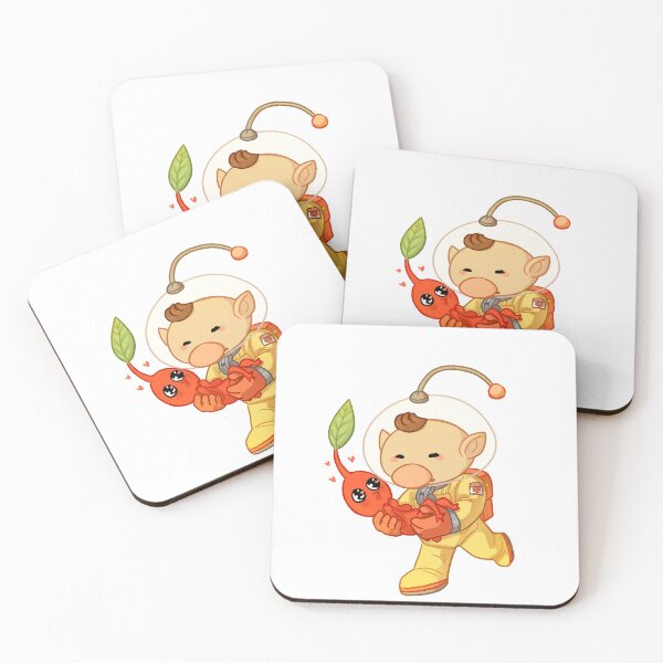 Item preview, Olimar holding pikmin designed and sold by fruityrats.