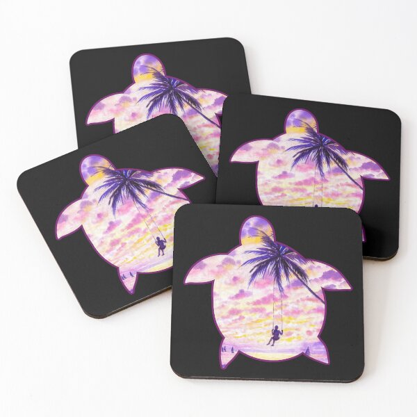 Item preview, SEA TURTLE - Turtle Lover, Beach Day, Pacific Ocean,  Marine Life, Swinging, Self Care designed and sold by Sun Sand & Sea Art.