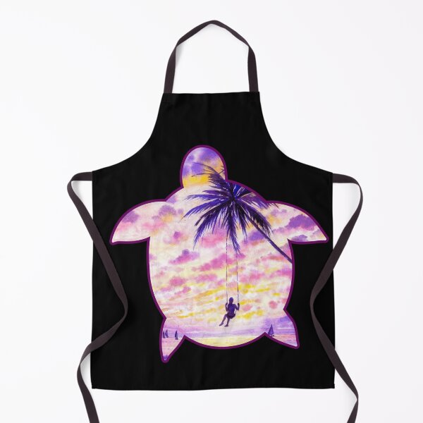 Item preview, SEA TURTLE - Turtle Lover, Beach Day, Pacific Ocean, Marine Life, Swinging, Self Care designed and sold by Sun Sand & Sea Art.