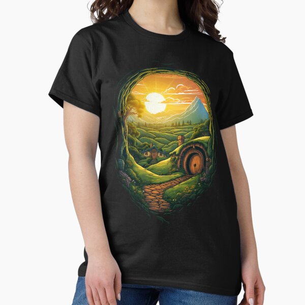 Item preview, J.R.R. Tolkien, Bag End, Shire, Bilbo, Frodo, LOTRO designed and sold by Misty Mountain Merchandise.