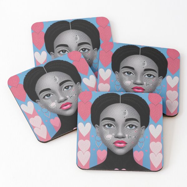 Item preview, Black girl magic- Pointillism  designed and sold by Roxburylane.