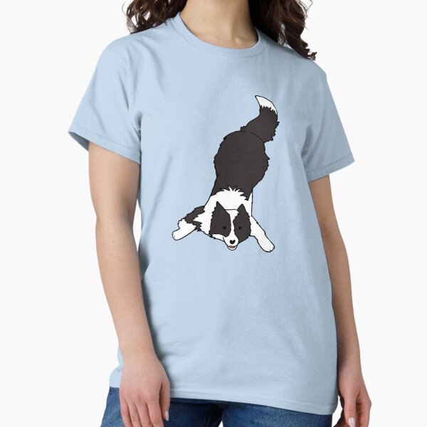 Vista previa del artículo con la obra «dibujo de border collie», diseñado y vendido por Mayarart.