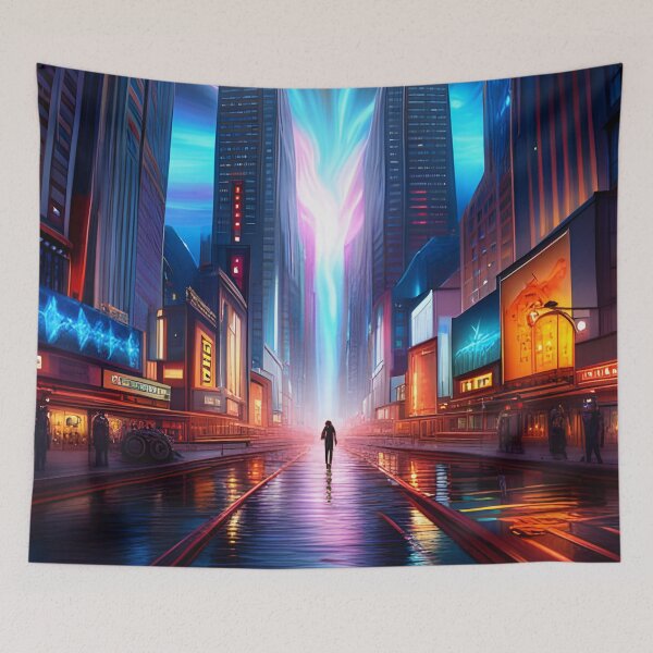Item preview, Walking In Neon designed and sold by Ink Art Design.