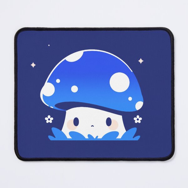 Item preview, Charming Blue Mushroom designed and sold by AmbientPixels.