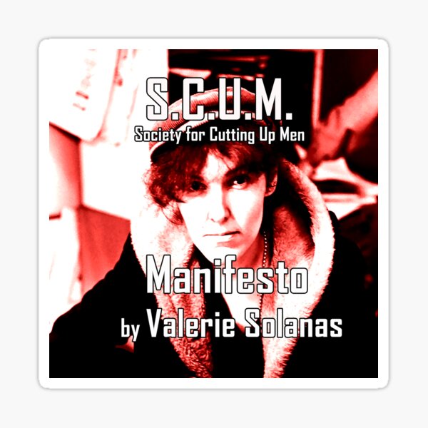 Item preview, Valerie Solanas designed and sold by ValentinaHramov.