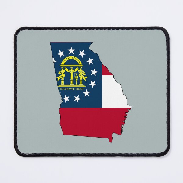 Item preview, Georgia map flag designed and sold by antonietta40.