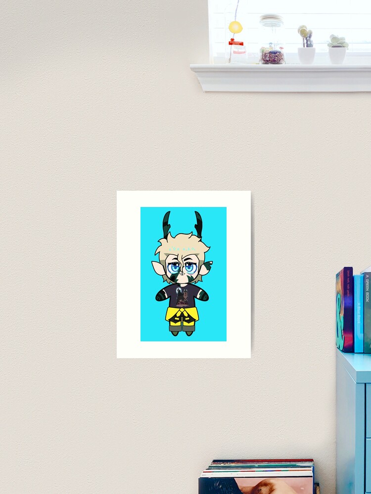 Belos Hunter TOH Plushie Style Art Print for Sale by SabSackStore