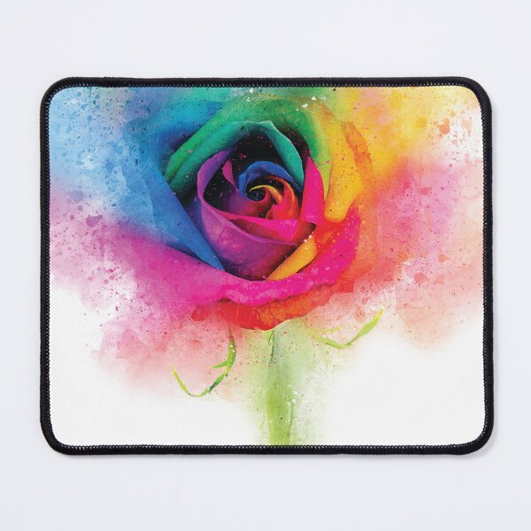 Item preview, Rainbow Rose Explosion designed and sold by DefintionArt.
