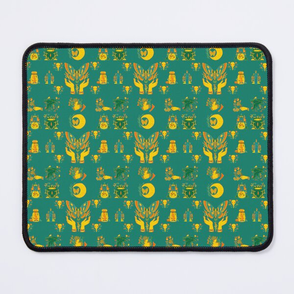 Item preview, Mystic Witch Pattern on Teal designed and sold by Whispering Raven.