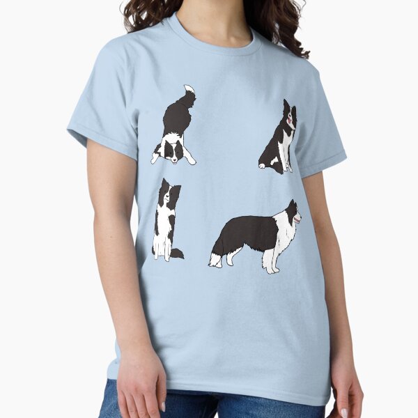 Vista previa del artículo con la obra «manada de border collie», diseñado y vendido por Mayarart.