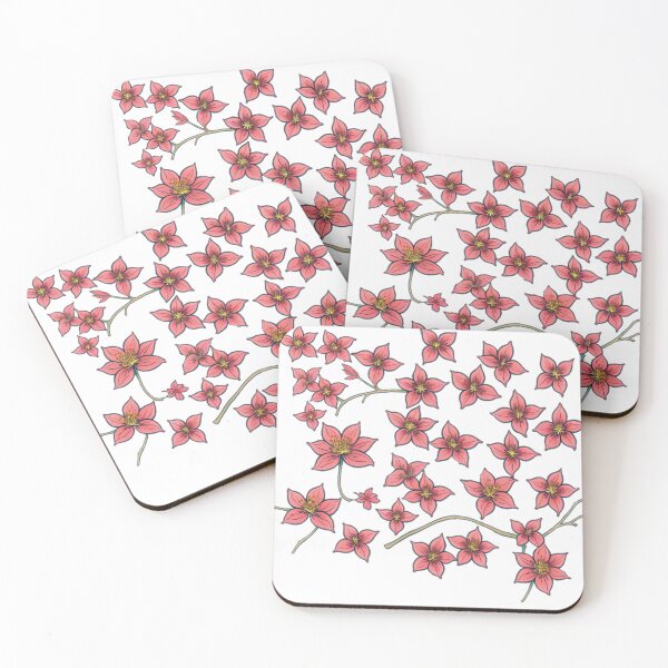 Aperçu de l'œuvre Fleurs de cerisier roses créée et vendue par FlowerandDesing.