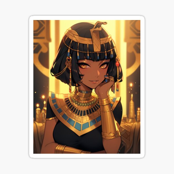 Anime Girl Egypt – Beneath the Tangles