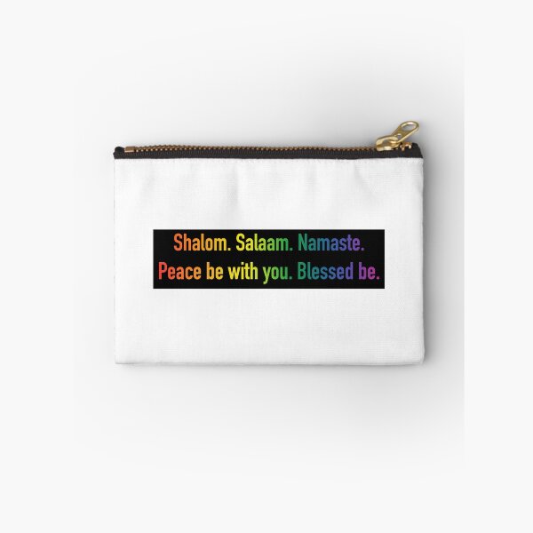 Item preview, Shalom. Salaam. Namaste. Peace Be with You. Blessed Be. 2 designed and sold by litmusician.