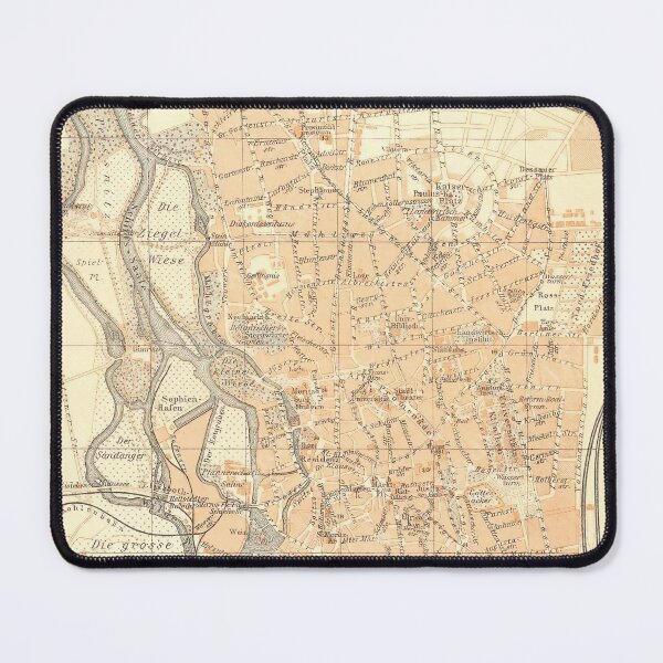 Item preview, Vintage Map of Halle Germany (1925) designed and sold by BravuraMedia.