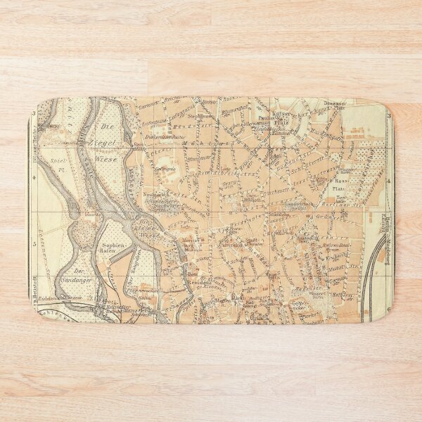 Item preview, Vintage Map of Halle Germany (1925) designed and sold by BravuraMedia.