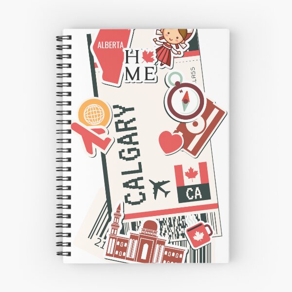 Item preview, Calgary Alberta Boarding Pass designed and sold by funnylifeusa.