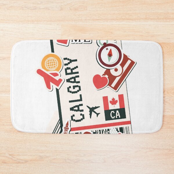 Item preview, Calgary Alberta Boarding Pass designed and sold by funnylifeusa.