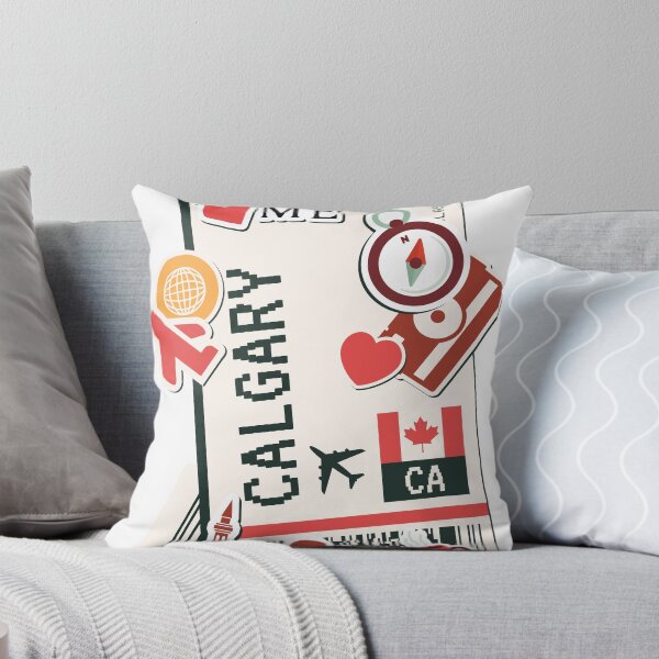 Item preview, Calgary Alberta Boarding Pass designed and sold by funnylifeusa.