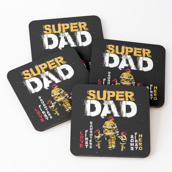 Item preview, Super Dad Sons First Hero Daughter First Love designed and sold by netfires.