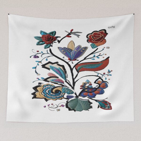Item preview, Folk art composition #17 designed and sold by wowitsmytshirt.