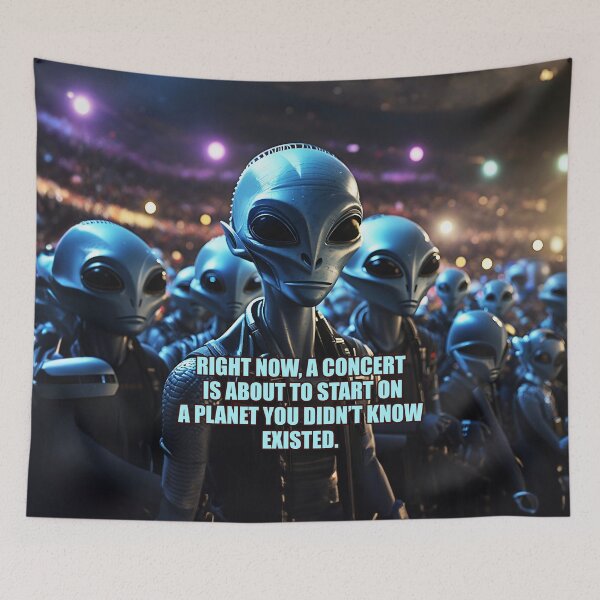 Item preview, Alien Concert  designed and sold by JakeMauiDesign.