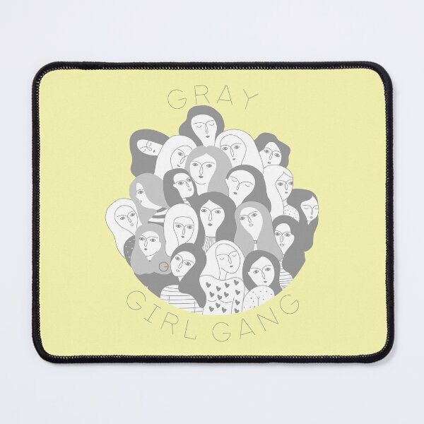 Item preview, GRAY GIRL GANG I - yellow designed and sold by OG2U.