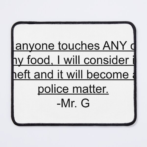 Item preview, Summer Heights High Mr. G Note designed and sold by IrinaRamey.