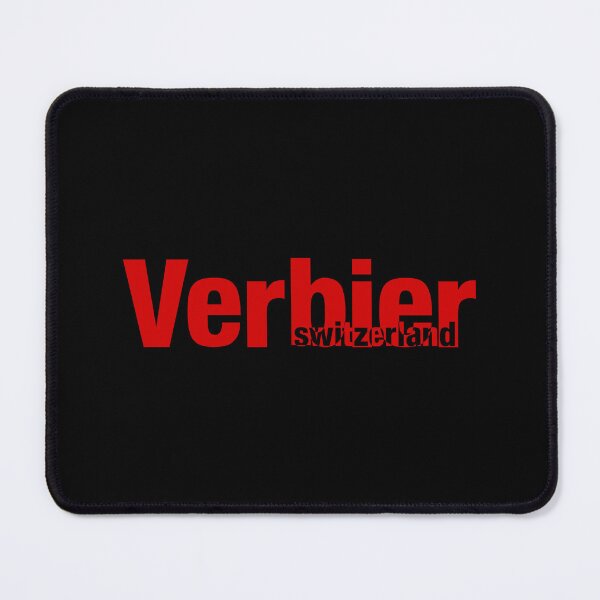 Item preview, Verbier Switzerland / Exclusion / Red / Black Background designed and sold by PEK1787.