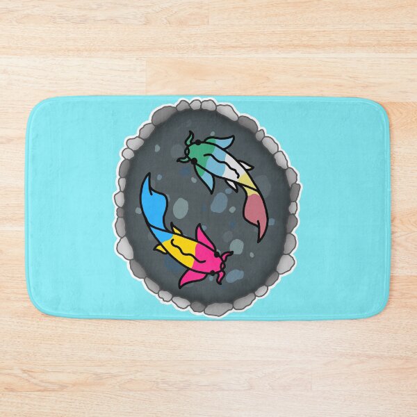 Item preview, Disability and Pan Pride Flag Koi Pond designed and sold by CastleOfDragons.