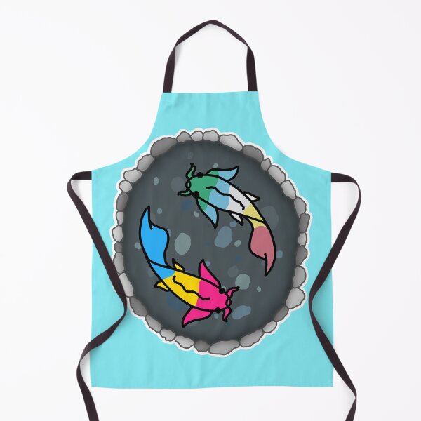 Item preview, Disability and Pan Pride Flag Koi Pond designed and sold by CastleOfDragons.