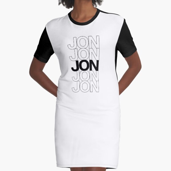 Jon - stacked Graphic T-Shirt Dress