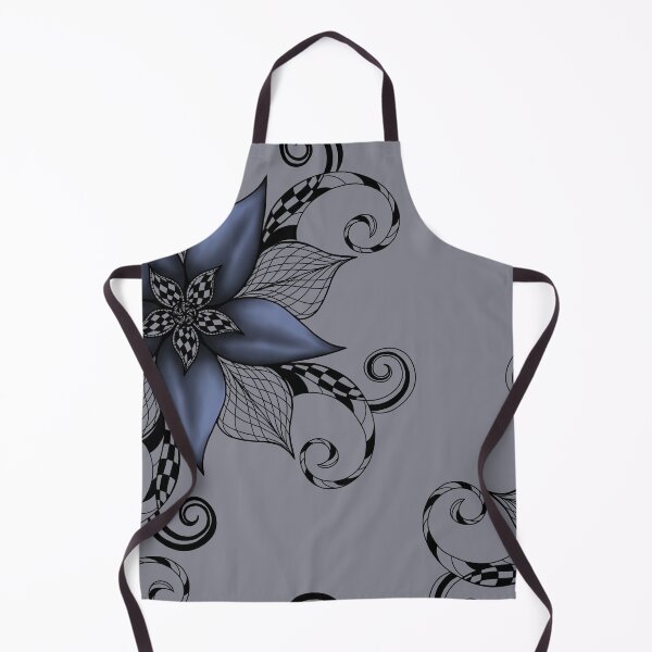 Item preview, Tangled Petals in Gunmetal designed and sold by lezell.