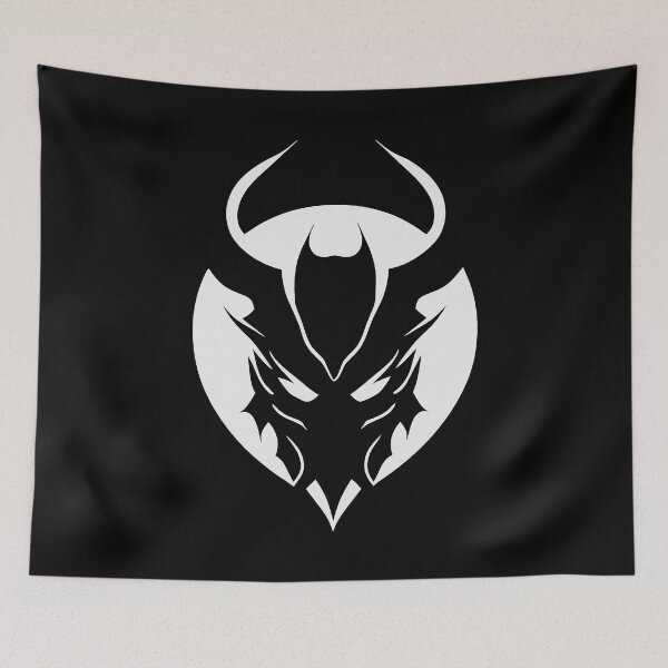 Item preview, logo (demon) (white) designed and sold by atzek.